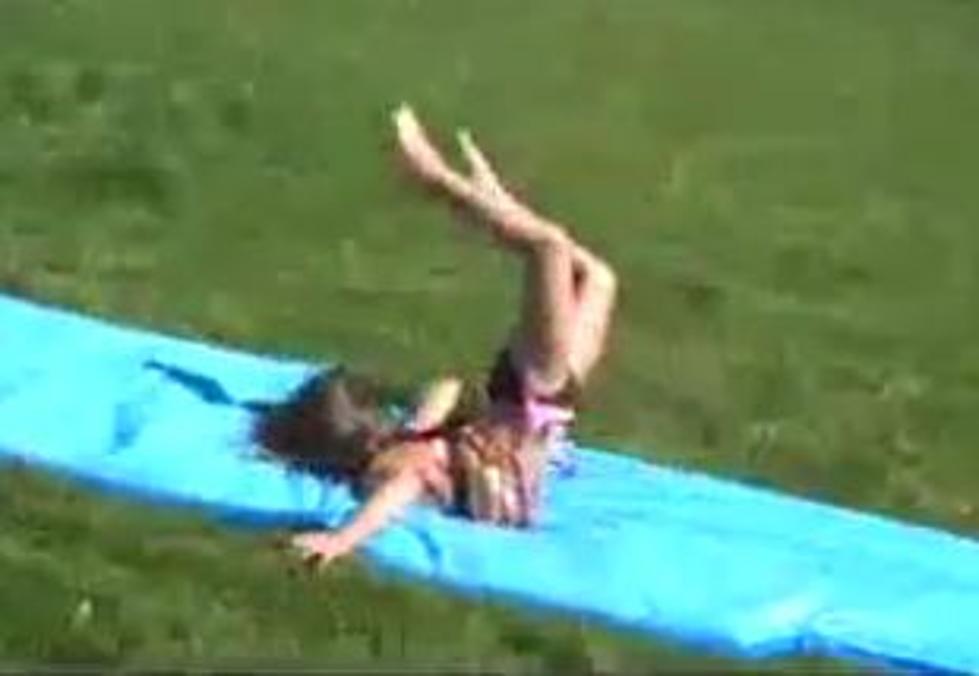 A Little Girl Tried to Use a Slip ‘N Slide That Wasn’t Wet Enough [VIDEO]
