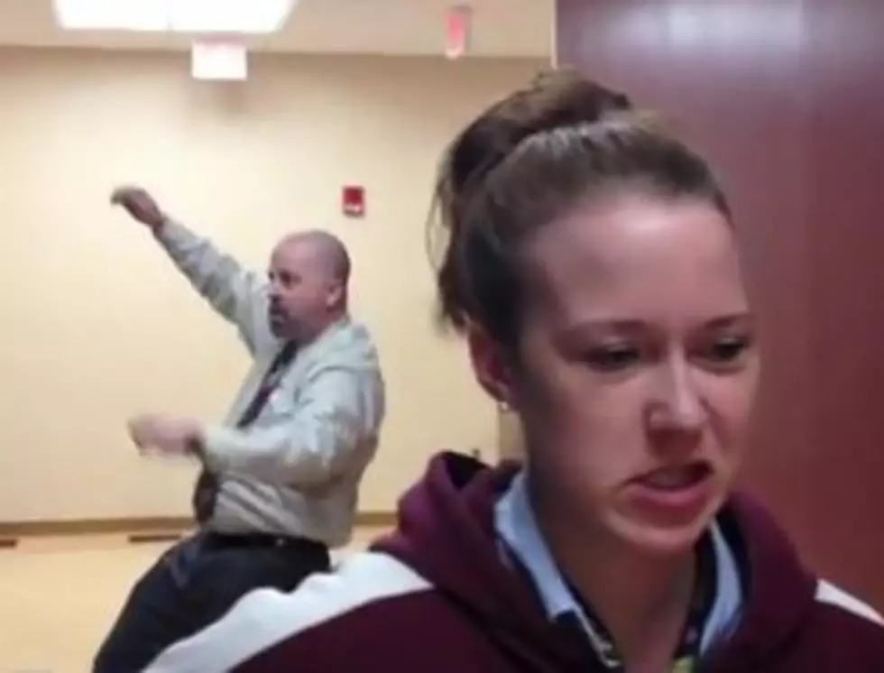 Teachers at a Massachusetts High School Recorded Students Talking About the School Year and Pranked Them by Dancing in the Background