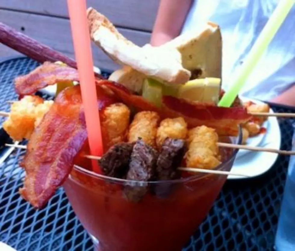 Stupid Photo of the Day &#8211; A Bloody Mary With Bacon, Steak, Toast, and Tater Tots