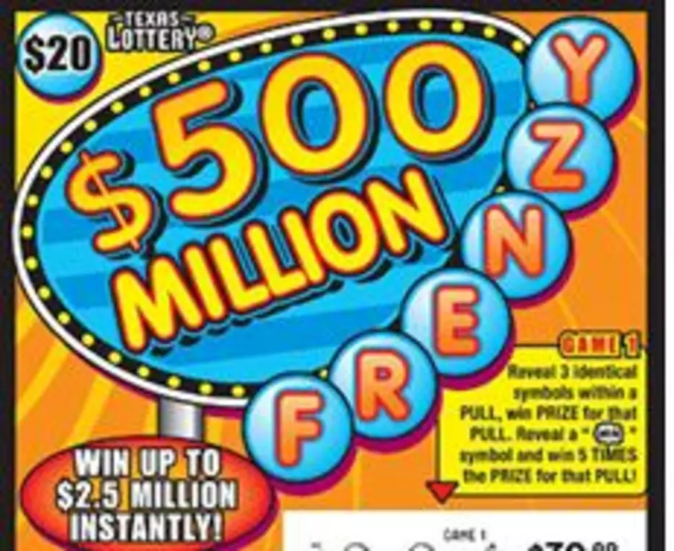 Abilene Resident Claims $2.5 Million Prize in &#8216;$500 Million Frenzy&#8217; Scratch-Off Game