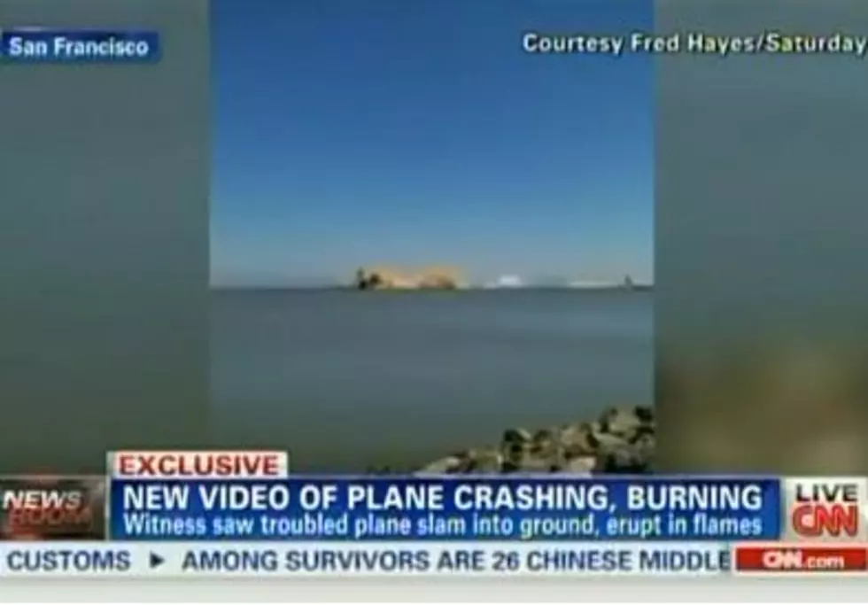 Video of the Asiana Airlines Flight Crash in San Francisco Airport