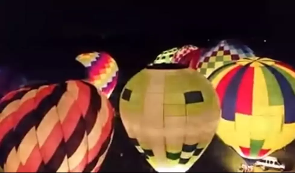 Palo Duro Canyon Is Having a Free Glowing Hot Air Balloon Christmas Event