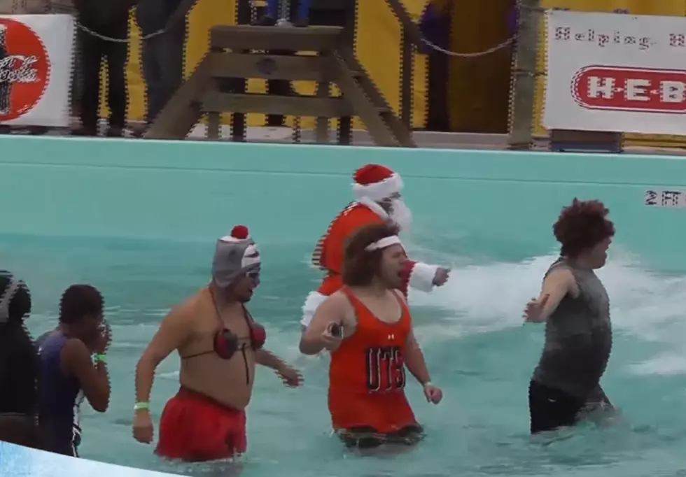 [VIDEO] Are You Tough Enough For A Polar Plunge In Lubbock?