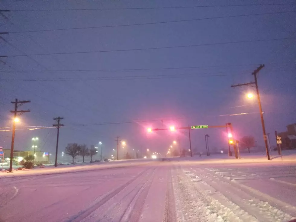 Lubbock’s First Snow of 2021 in Pictures