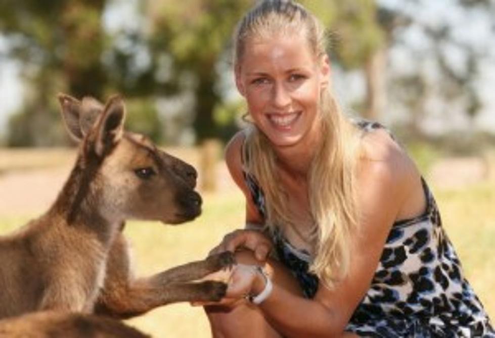 Some Okies Are Hopping Mad at Woman with Pet Kangaroo