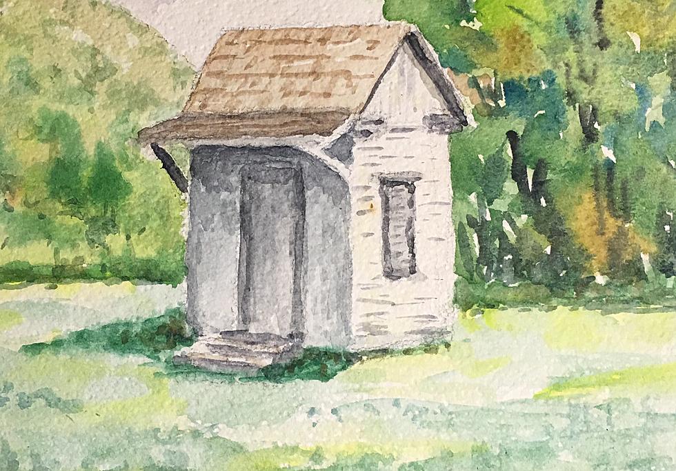 ‘The Best Little Outhouse in Texas’ Painting Is Authentic Americana
