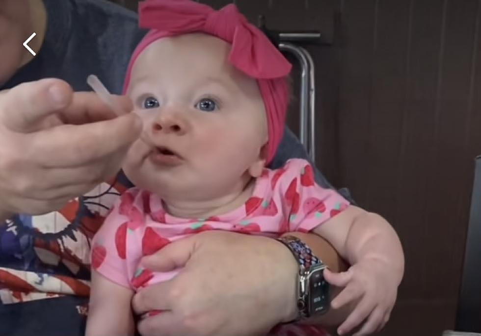 Adorable Texas Baby Gets Her First Taste of Sweet Tea