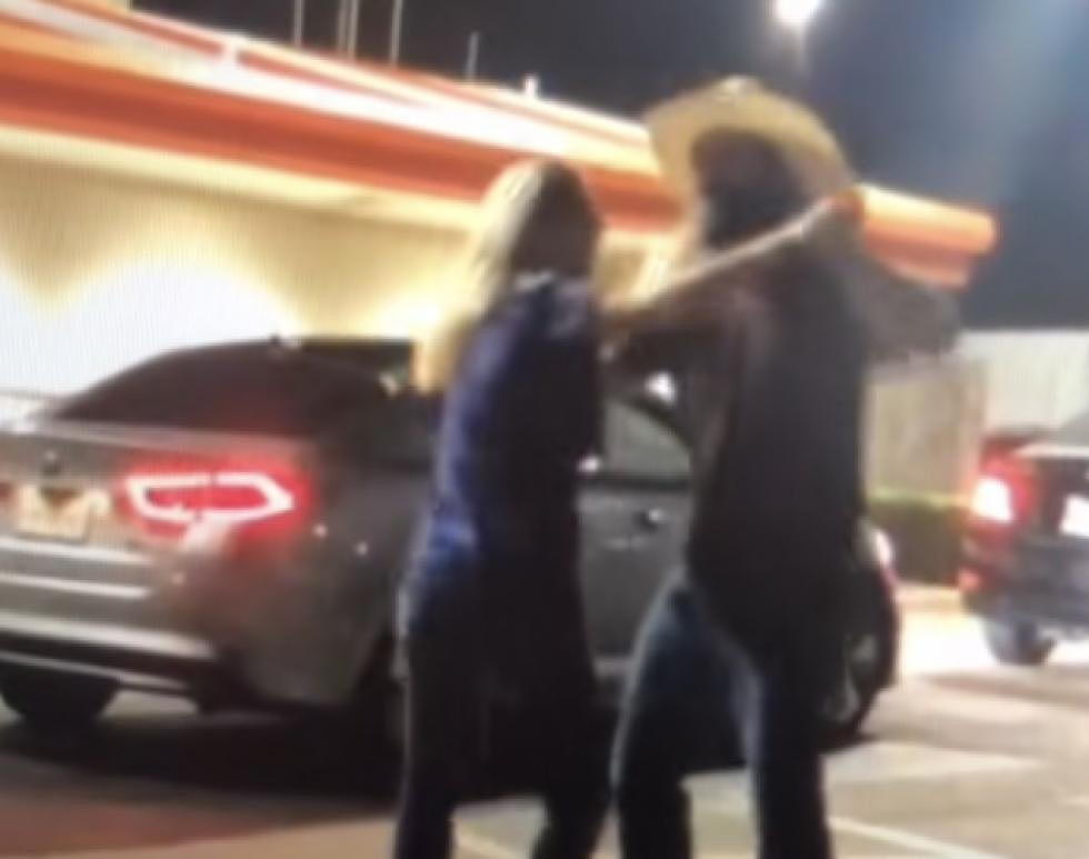 Texas Couple Two-Steps in Whataburger Parking Lot