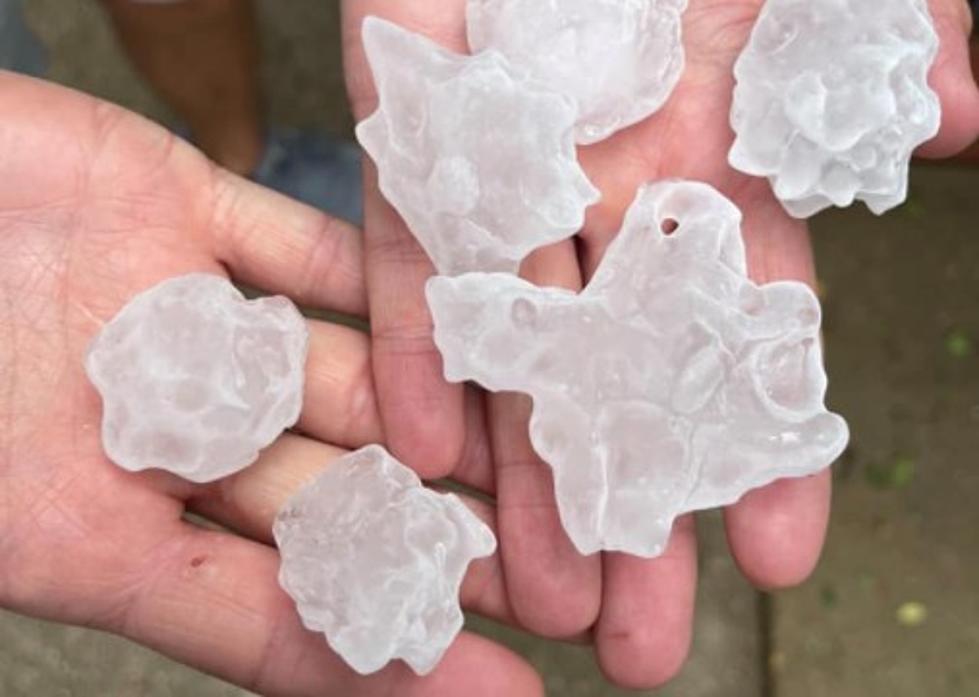 Everything is Shaped Like Texas in Texas, Even the Hail