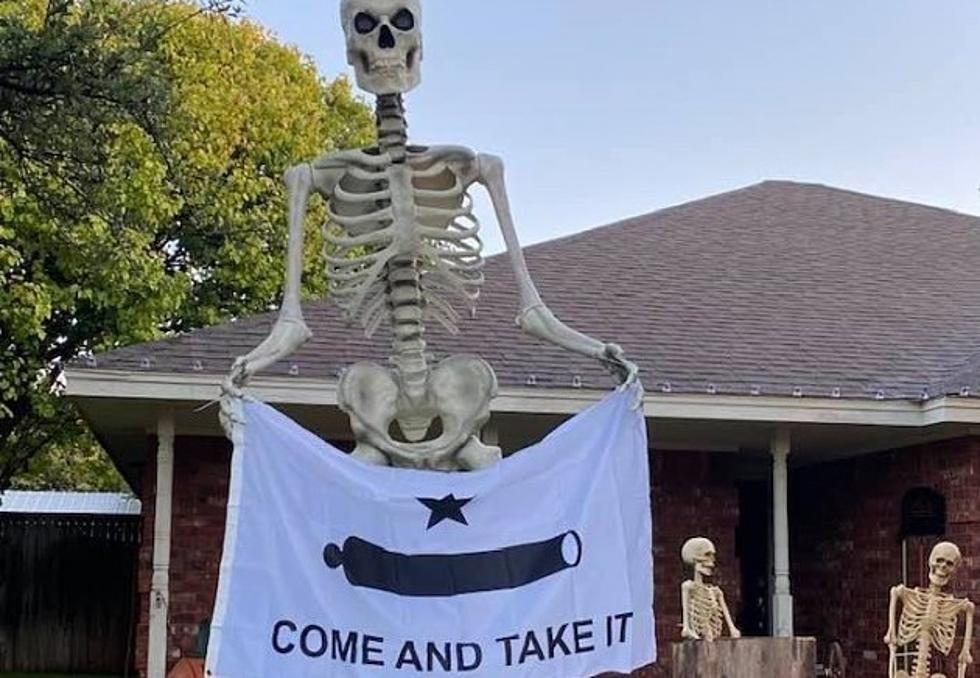 Wolfforth Home Goes Big (Literally!) With Spooky Texas Skeletons [Photos]