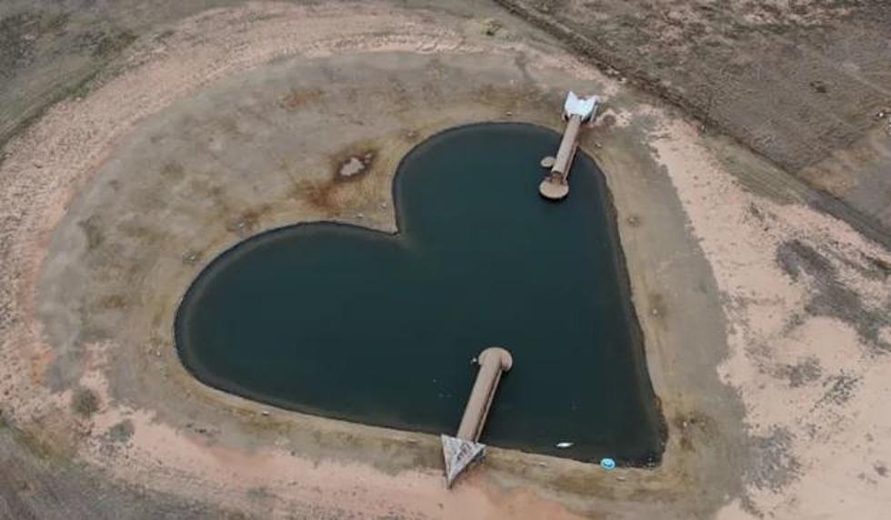 Texas Heart Pond Goes Viral For Unique Shape & Story 