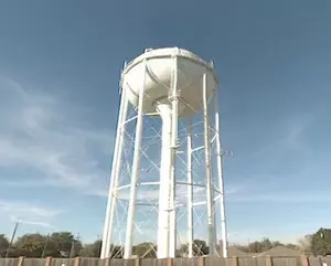 Local Water Tower Malfunction Causes Overflow