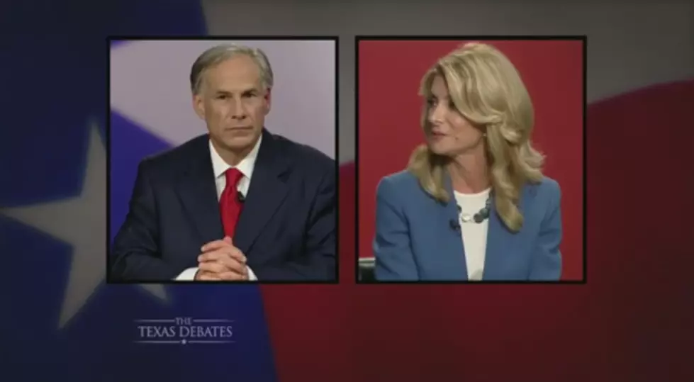 Watch Greg Abbott and Wendy Davis Debate From Tuesday Night [VIDEO]