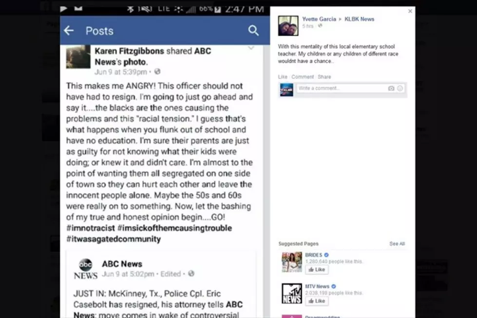 Texas Teacher Posts #ImNotRacist Rant on Facebook