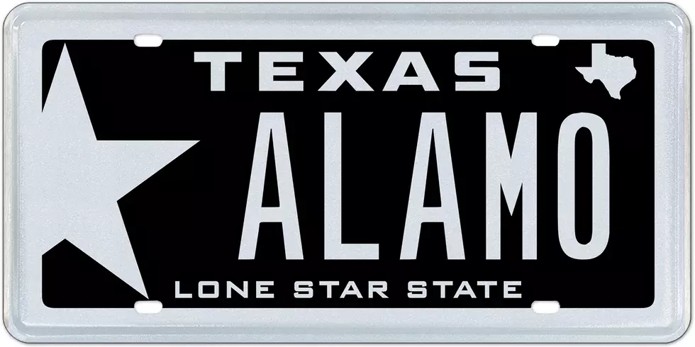My Plates to Auction Off ‘ALAMO’ Texas License Plate