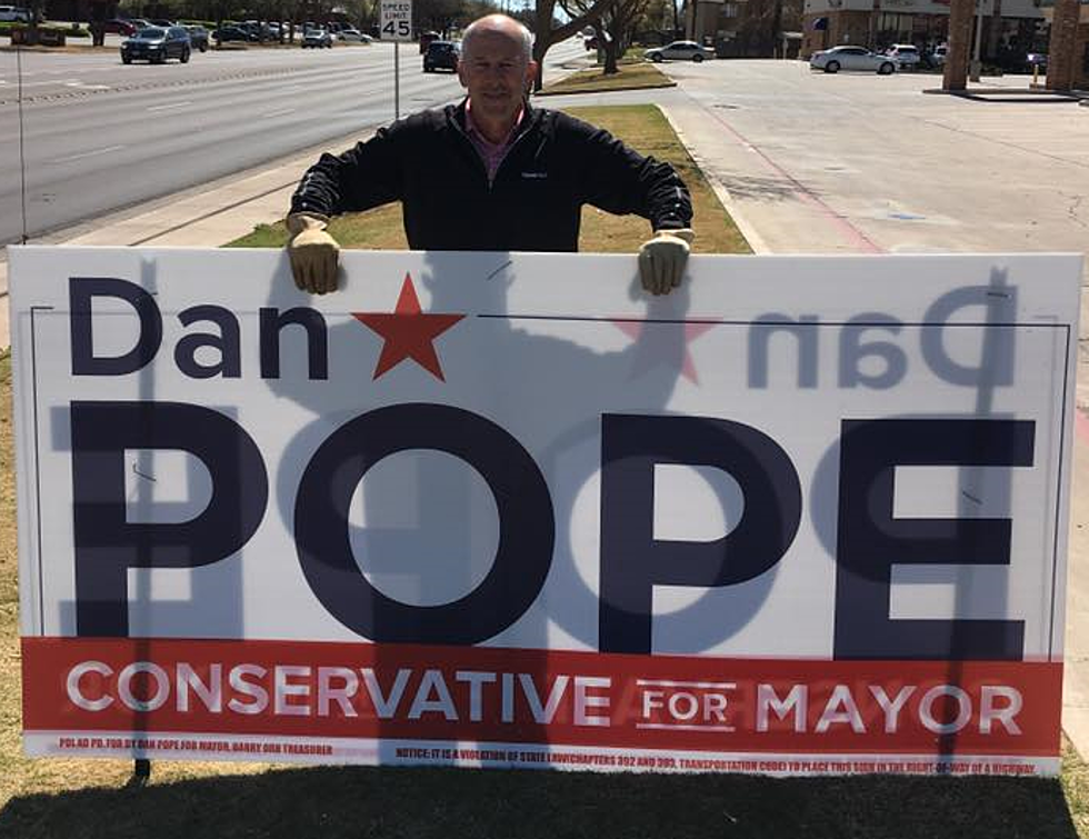 Lubbock Mayor Dan Pope Announces Re-Election Bid For 2020