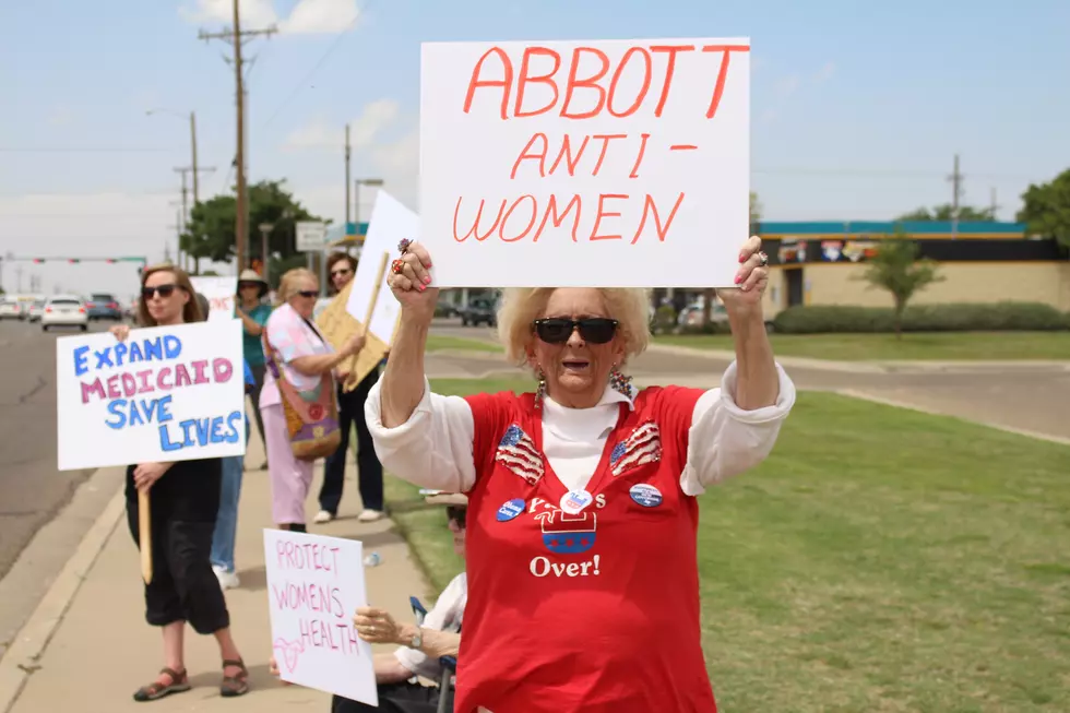 Lubbock Citizens Hold Peaceful Protest of Greg Abbott Book Signing