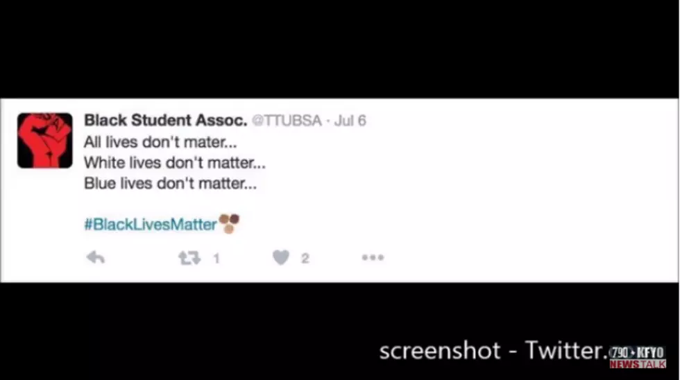 Texas Tech Student Organization Tweets ‘Blue Lives Don’t Matter’ [VIDEO]