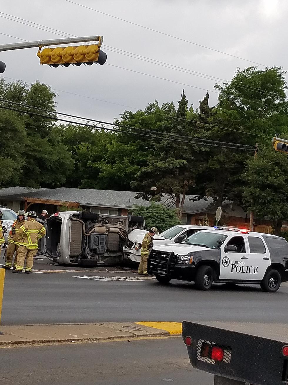 Police Respond to Multi-Vehicle Accident in Central Lubbock