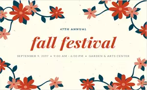 Space Available at the 2017 Annual Fall Arts and Crafts Festival
