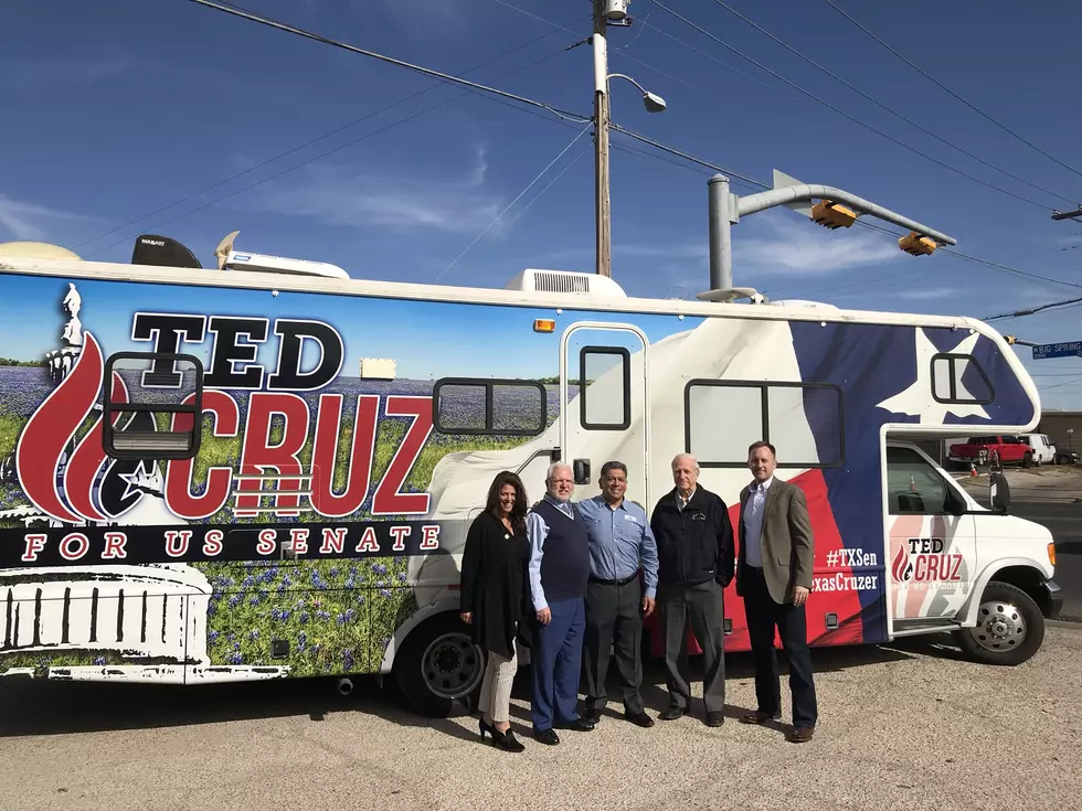 Ted Cruz’s Texas Cruzer Comes to Lubbock Thursday