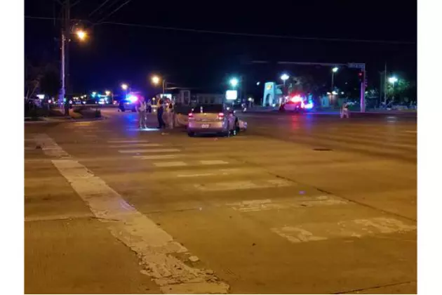 Lubbock Police Officer and Woman Injured in Two-Vehicle Crash