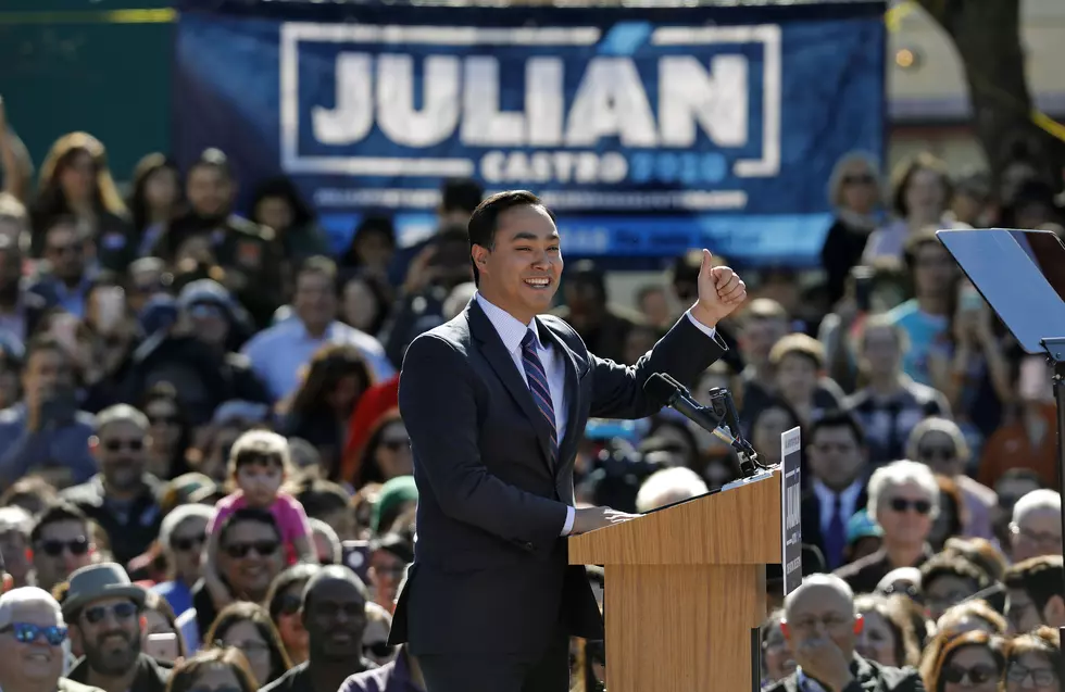 Julian Castro Campaigning In Iowa