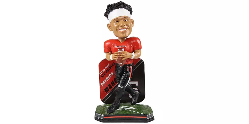 Patrick Mahomes Has His Own Texas Tech Bobblehead, But Does It Look Like Him?