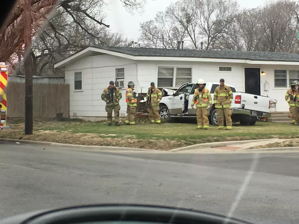 Truck Crashes Into Home at 42nd and Quaker Avenue