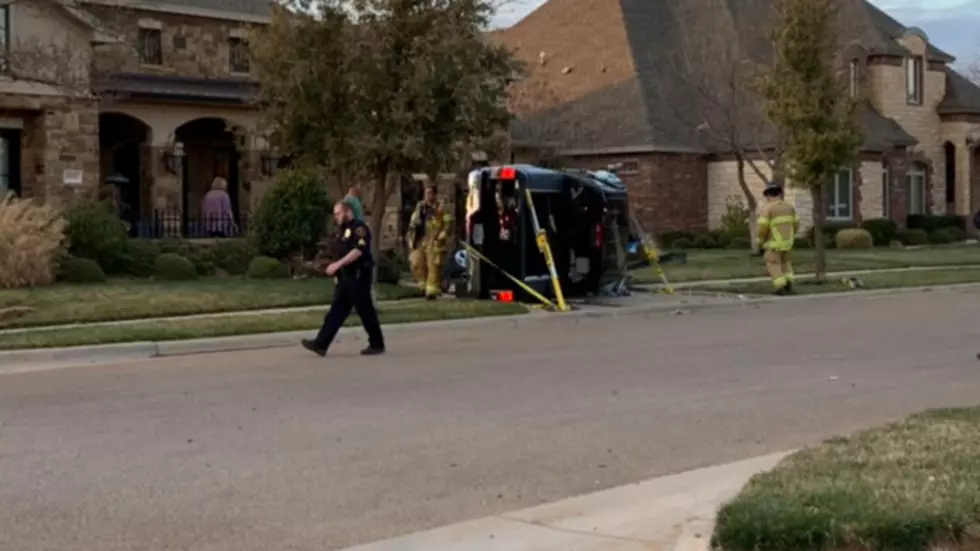 Driver Injured After Crashing Truck into Lubbock Home