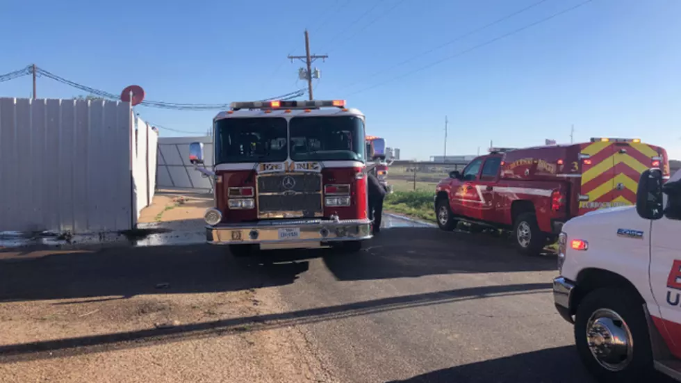 Fire at Lubbock Business Wednesday Morning