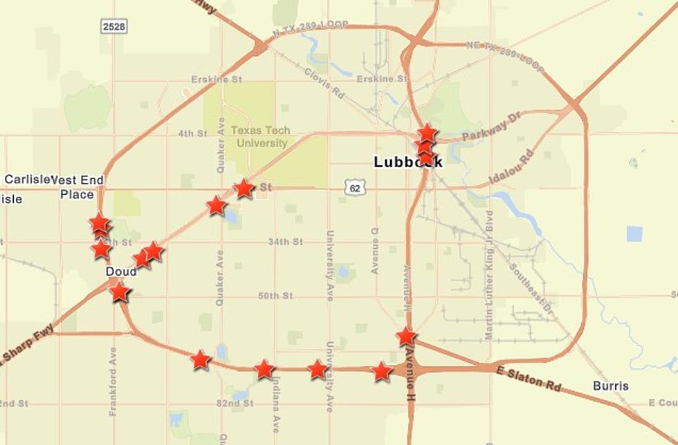 Lubbock Police Place Road Barricades on Loop 289 Due to Icy Roads