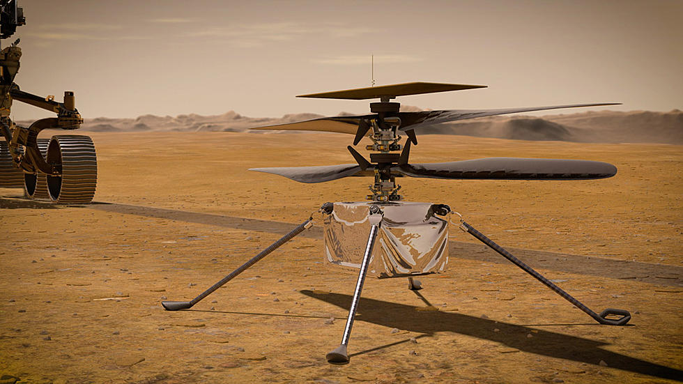 Amazing First Aircraft Flight On Mars