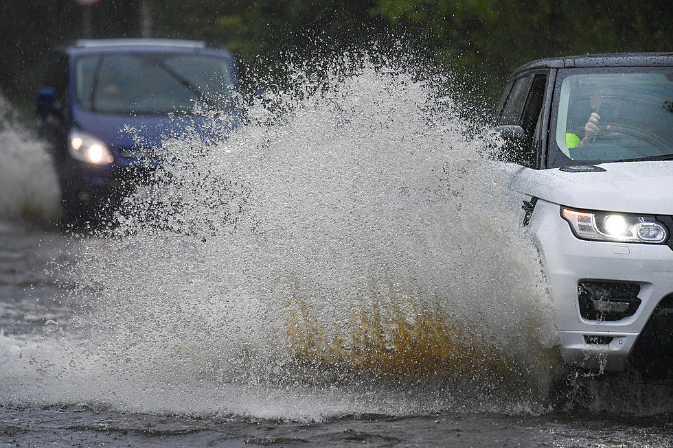 Overnight Storms Leave Behind Flooded Roads and Lots of Water