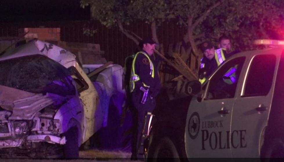 Single-Vehicle Crash in North Lubbock Traps Driver Inside Vehicle