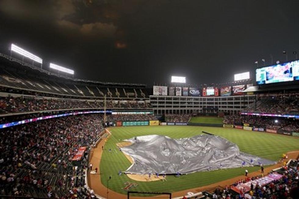 Game 2 of the ALCS Between Texas Rangers and Detroit Tigers Rained Out
