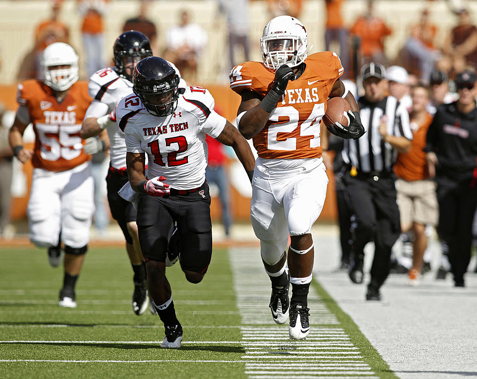 Texas Longhorns Stampede the Texas Tech Red Raiders