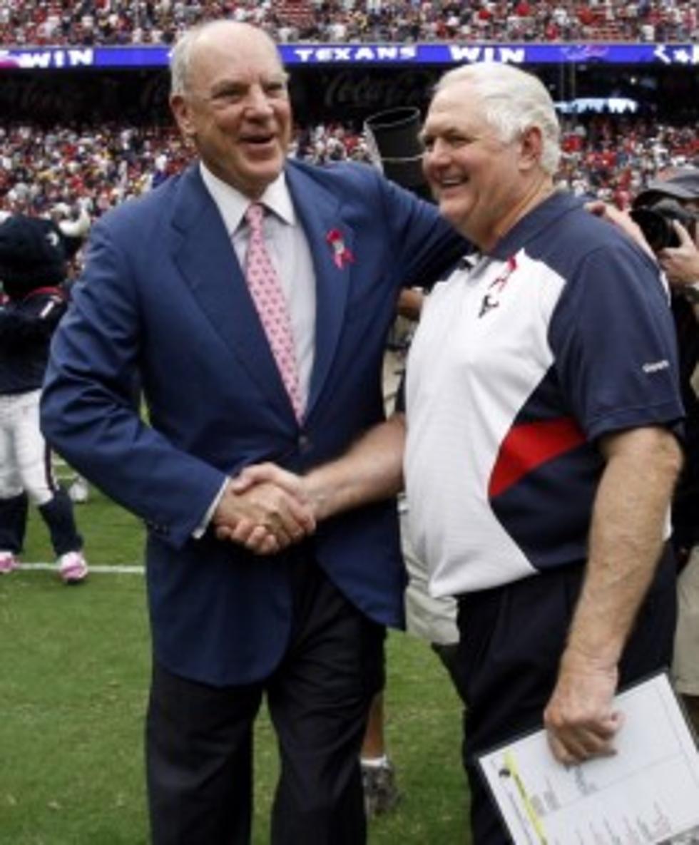 Houston Texans D-Coordinator Wade Phillips Taking Leave of Absence