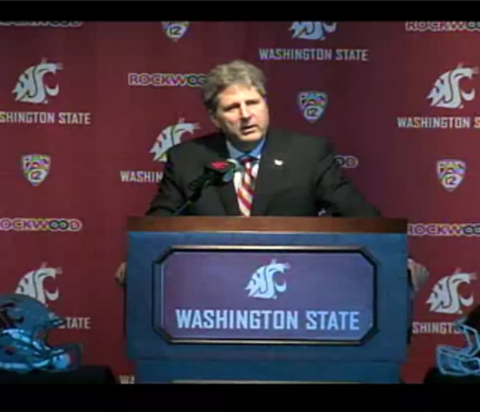 Mike Leach Officially Introduced at Washington State