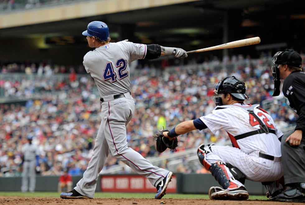 Josh Hamilton Blasts a Two Run Homer To Lead the Rangers To a 4-3 Victory Over the Minnesota Twins