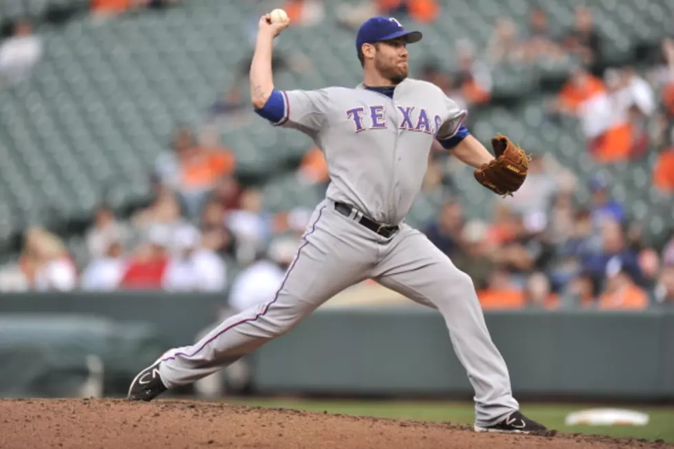 Colby Lewis Gives Up Five In the Rangers 7-4 Loss to the Kansas City Royals