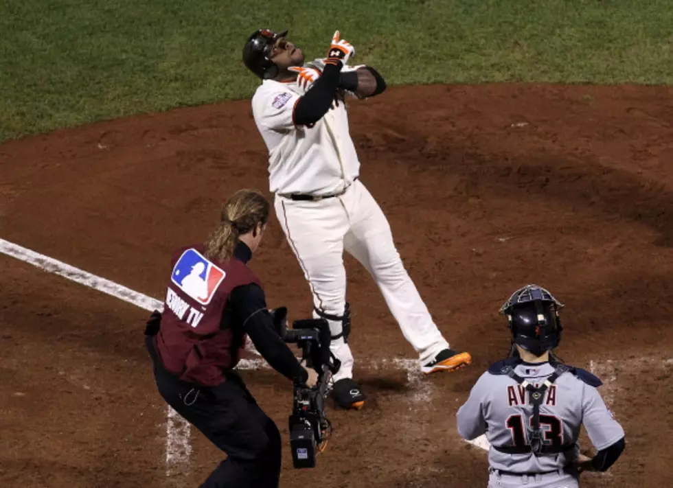 Pablo Sandoval Helps The San Francisco Giants Take Game 1 Of The World Series 