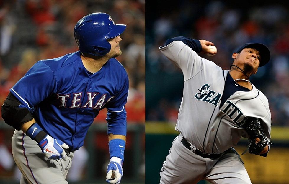 Astros fall to Mariners 7-1, Pierzynski Homers Late to Lead Rangers to 7-6 Win Over Angels 