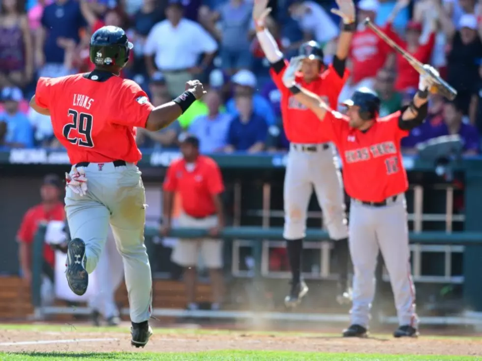 Texas Tech Loses One-Run Game to TCU in College World Series Opening Round [PICS]