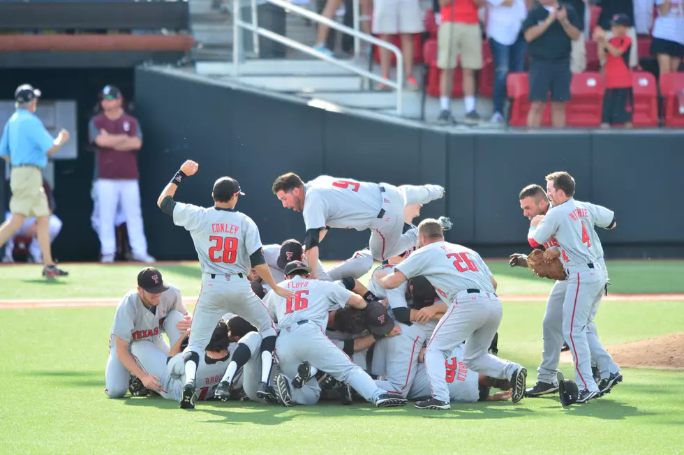 Texas Tech Pitchers Combine for Shutout to Earn Berth to College World Series [PICS & VIDEO]