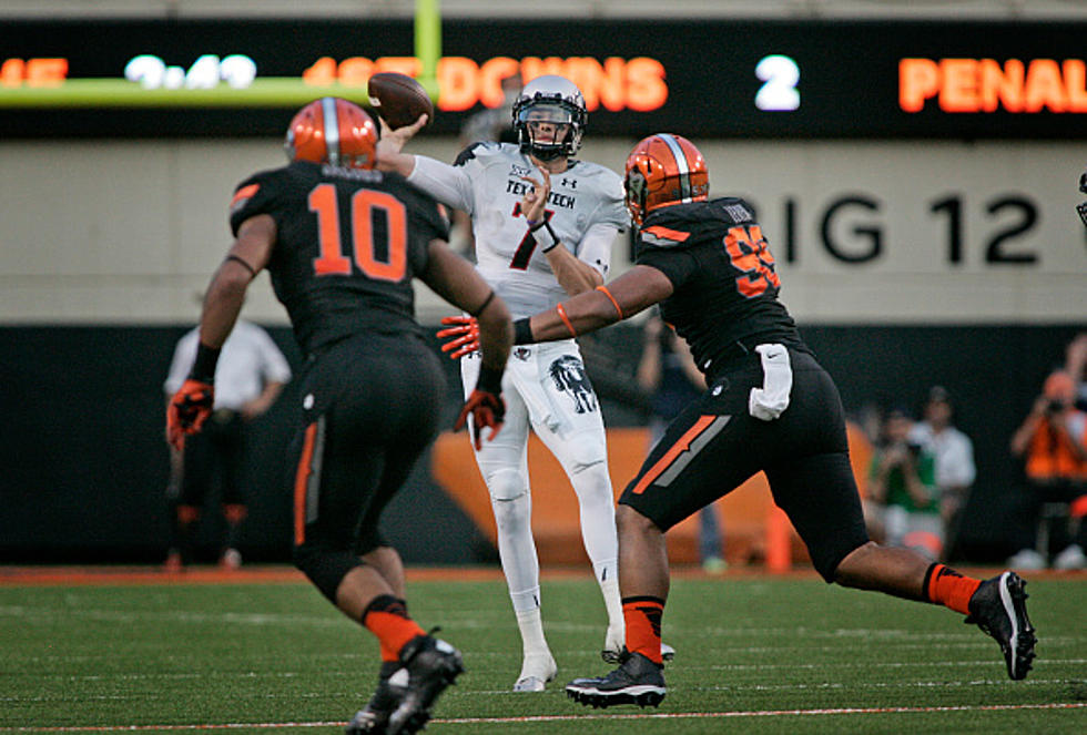 Texas Tech Falls to Oklahoma State 45-35 in Big 12 Opener