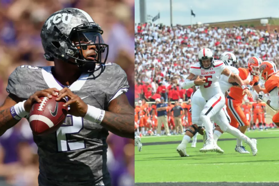 Texas Tech-TCU Game Kickoff Time Is 3:30 P.M.
