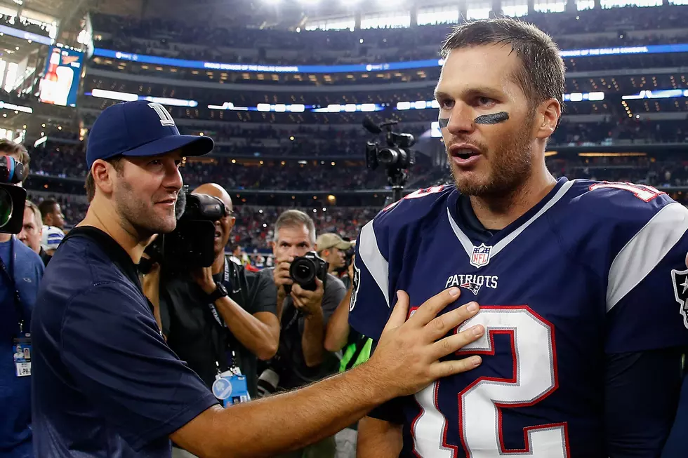 Tony Romo Tells Tom Brady He’ll See Him in February