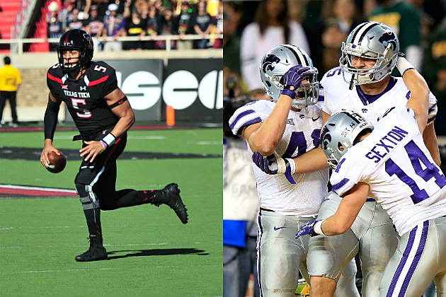 Texas Tech to Kick Off Against Kansas State at 2:30 P.M.