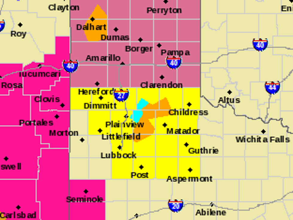 Tornado Watch Continues Until 11pm for Lubbock and Surrounding Areas